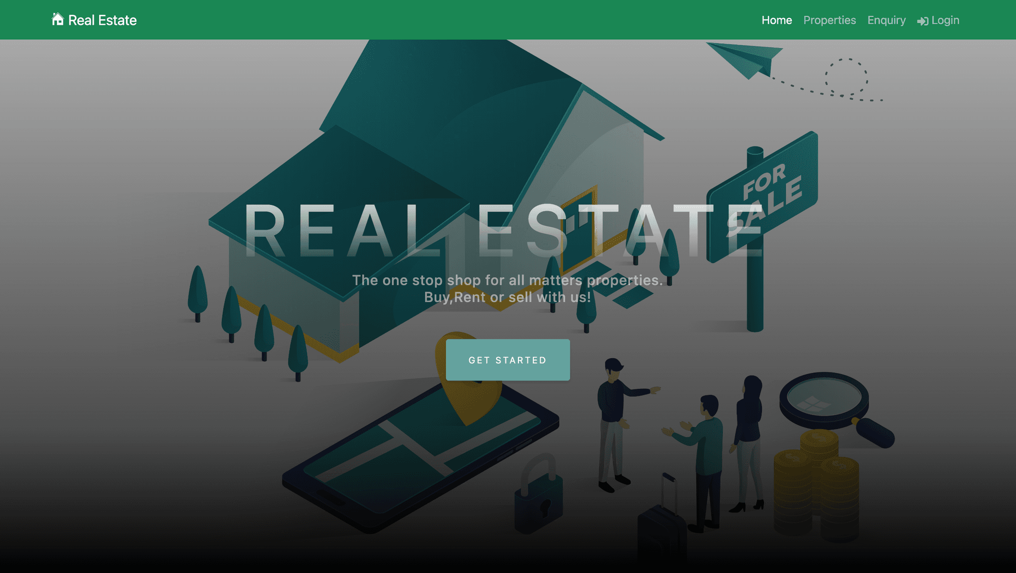Real State Website